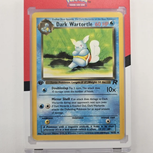 Pokemon | Toys | St Edition 1999 Dark Wartortle Team Rocket 4682 Pokemon Card | Poshmark Pokemon | Toys | St Edition 1999 Dark Wartortle Team Rocket 4682 Pokemon Card | Poshmark